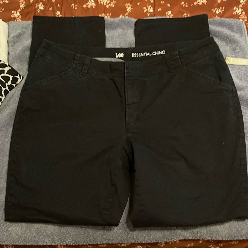 Size 16M Lee “essential chino” pants.
